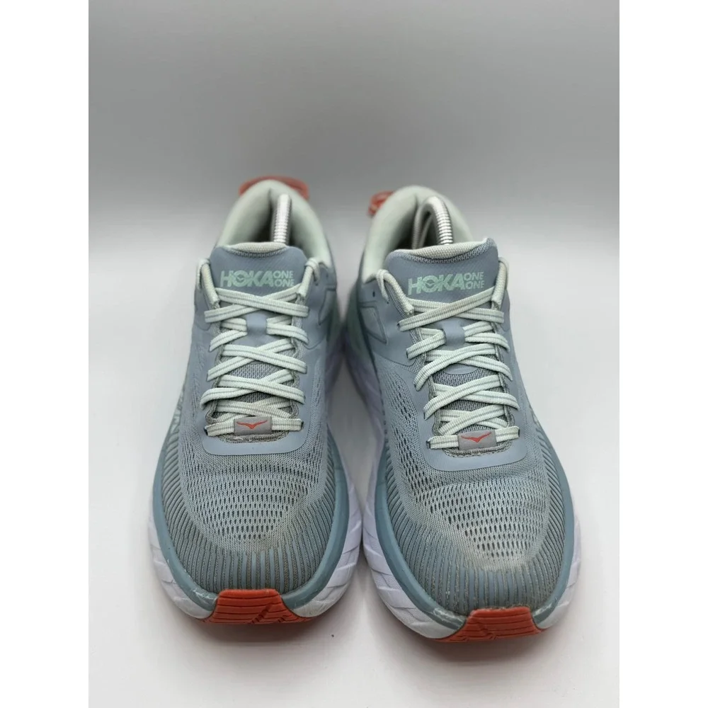 Hoka One One Bondi 7 Real Teal Outer‎ Space Women's Shoes 1110519 RTOS Size 9.5